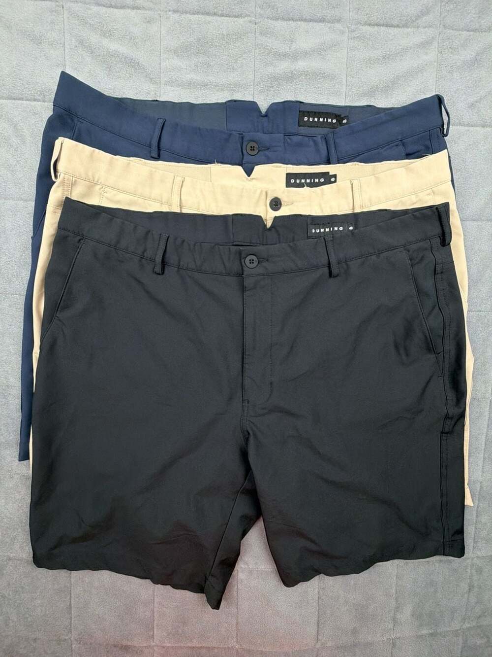 Dunning Performance Tech Golf Shorts Set of 3
